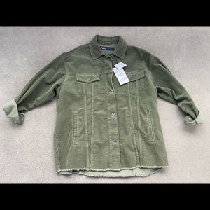 Zara corduroy shirt